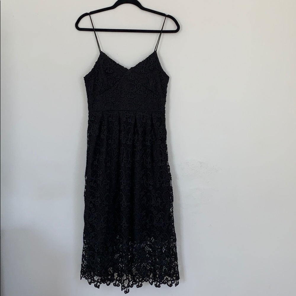 Meghan Los Angeles Topanga Lace Midi Dress